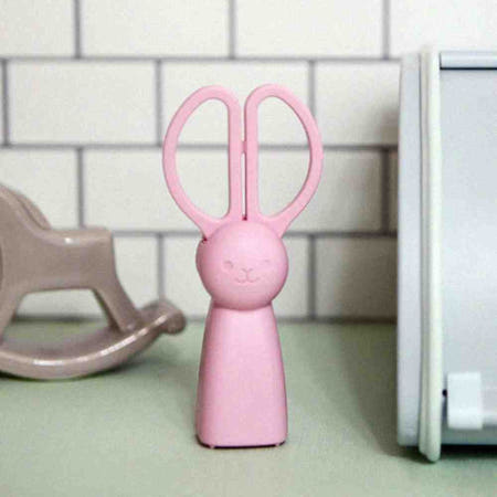 [더굿샵협력사]뉴몰 토끼가위 어린이집가위