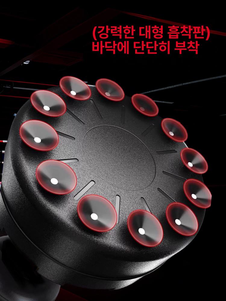 가정용 스탠딩 샌드백 태권도 스탠드형 격투기 프리미엄 1.7m 철봉 라이트닝 버킷 반손가락 A - 상세 이미지 4