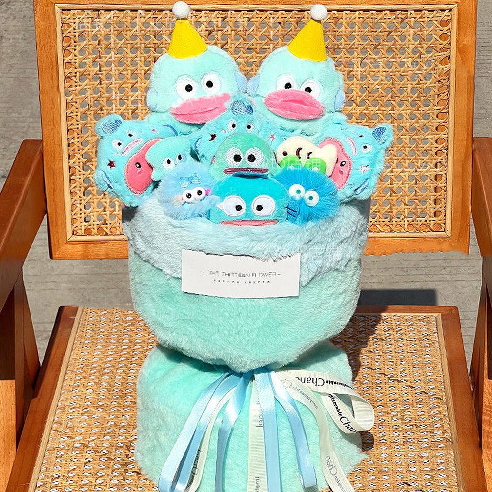 커비 생일선물 다발 인형꽃다발 한교동 학예회 공주 졸업식 일반 판다 만들기 곰돌이 학사모 한 짝 햄튼 완제품 - 상품 이미지