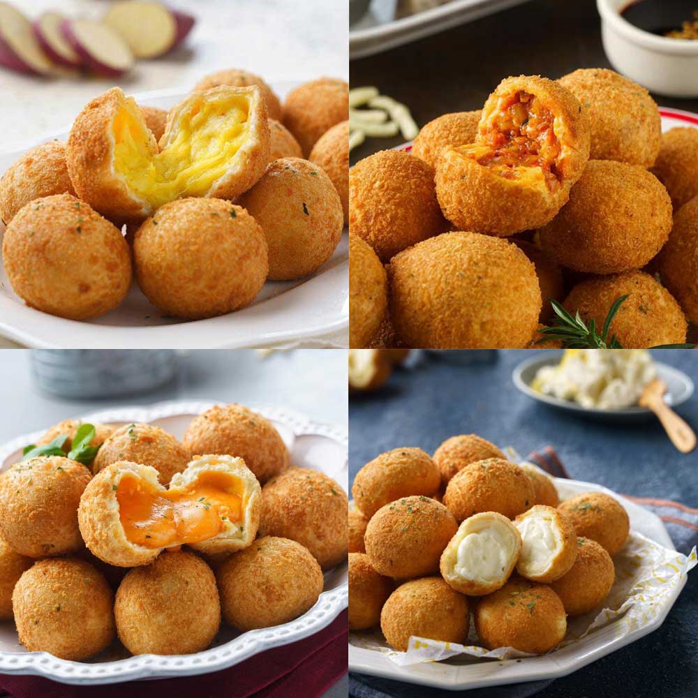 델리 치즈볼 1kg 50개입 대용량 모짜렐라 불닭 크림 피자 업소용 - 상품 이미지