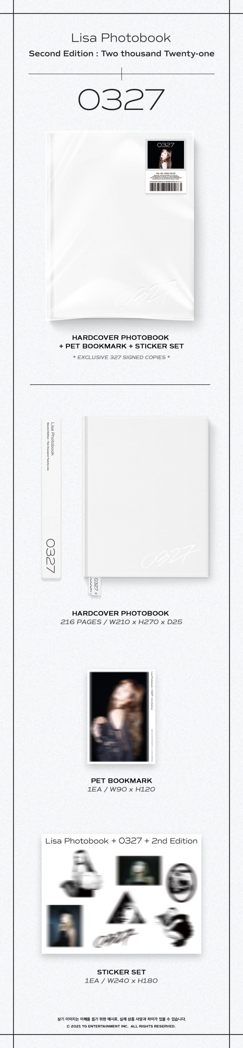 LISA Photobook 0327 VOL 2 — BLACKPINK