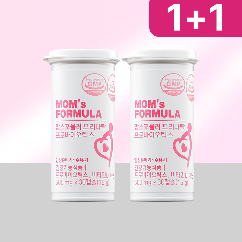 [1+1] 맘스포뮬러 프리나탈 임산부 수유부 프로바이오틱스 유산균 제품 이미지