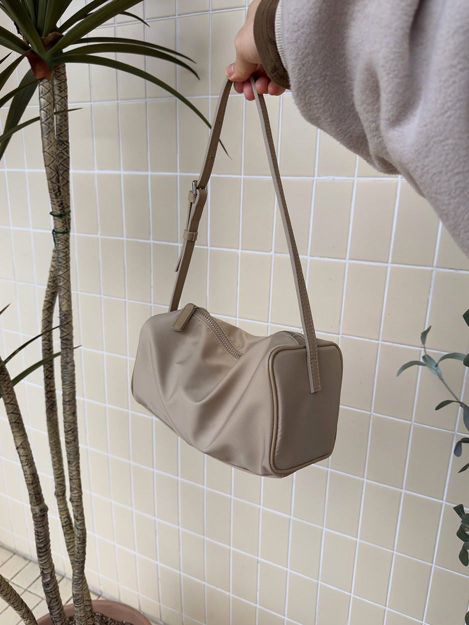 자체제작 템포니백 나일론베이지 temphony bag 토트 크로스백 차롬 - 상세 이미지 5