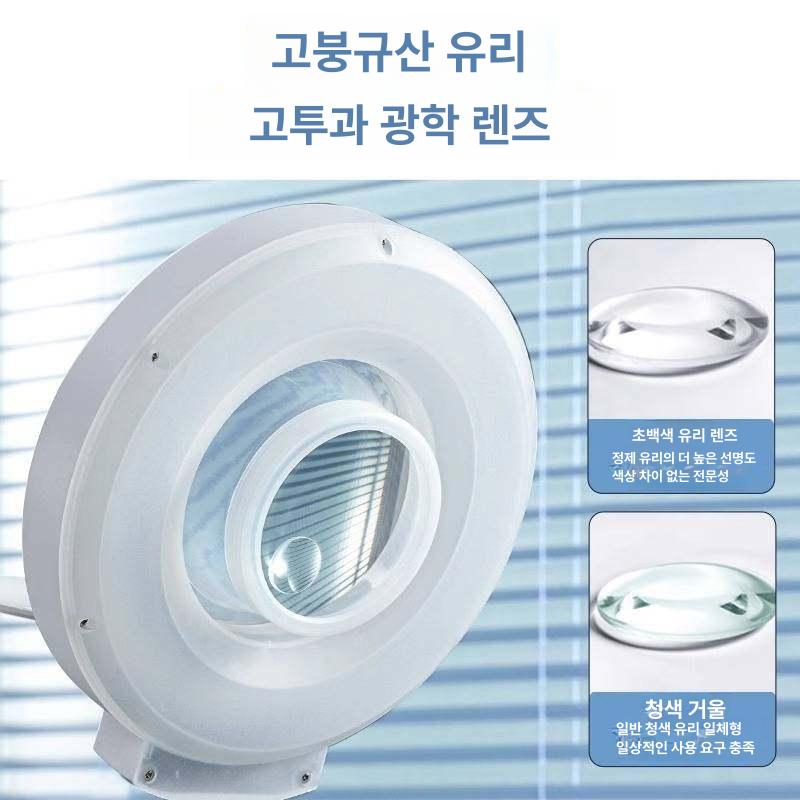 LED 확대경 스탠드 휴대용 충전식 탁상 납땜용 집게형 x01 1 기본 5배 단일 30 - 상세 이미지 5