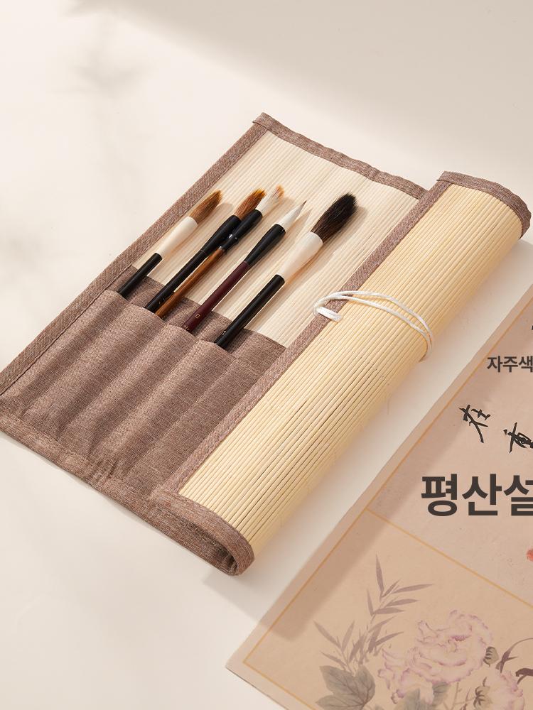 서예용 붓 유화 붓글씨 연습용 필기용 동양화 학생용 리넨 대형 39 x 35cm 4가죽 10개 - 상세 이미지 5