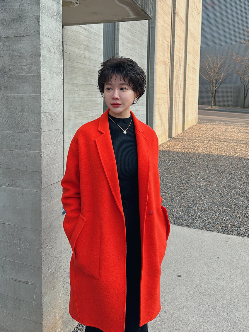 엘레강트 볼륨 픽시 이쁜 중년가발 내츄럴블랙 이미지 6
