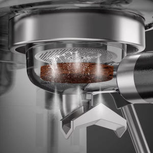 칼딘 데디카 더블 스파웃 포터필터 51mm 블랙 드롱기 스메그 포타필터 ... 개봉기 | 실사용 후기 - 상품 이미지 3