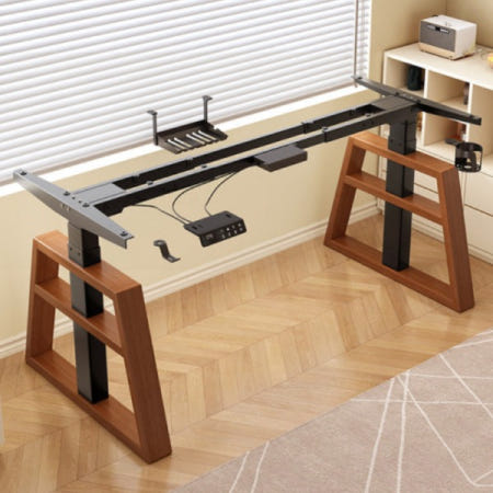[해외]전동 높이 조절 책상 프레임 다리 컴퓨터 데스크