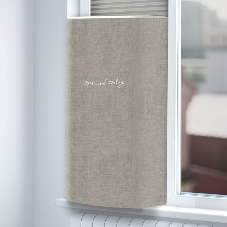 창문형 에어컨커버 린넨필 파세코 덮개