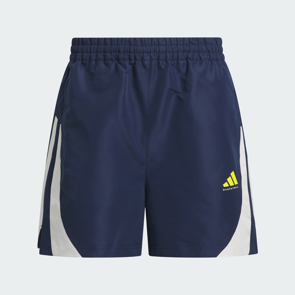 [아디다스 공식] ADIDAS BASKETBALL 우븐 쇼츠 KB7535 이미지 7