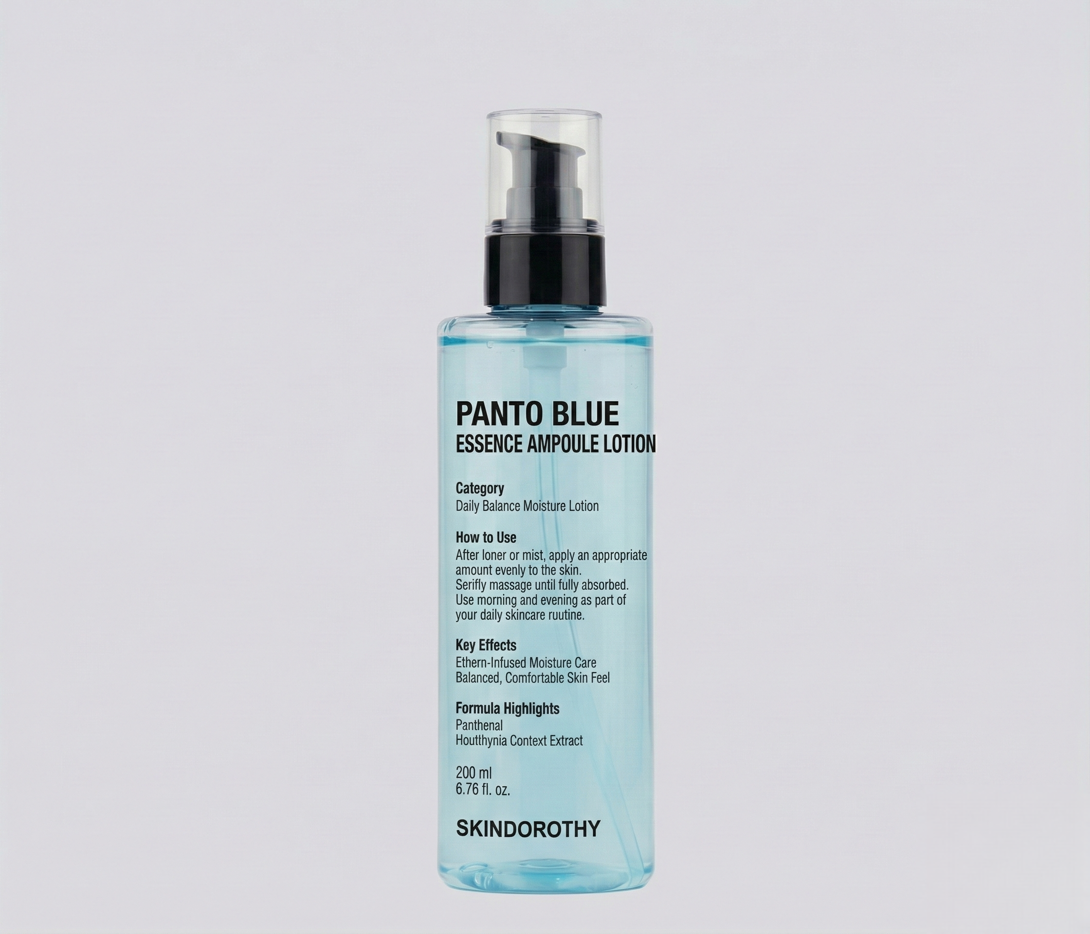 스킨도로시 판토블루 수분 진정 보습 로션 200ml - 상세 이미지 5