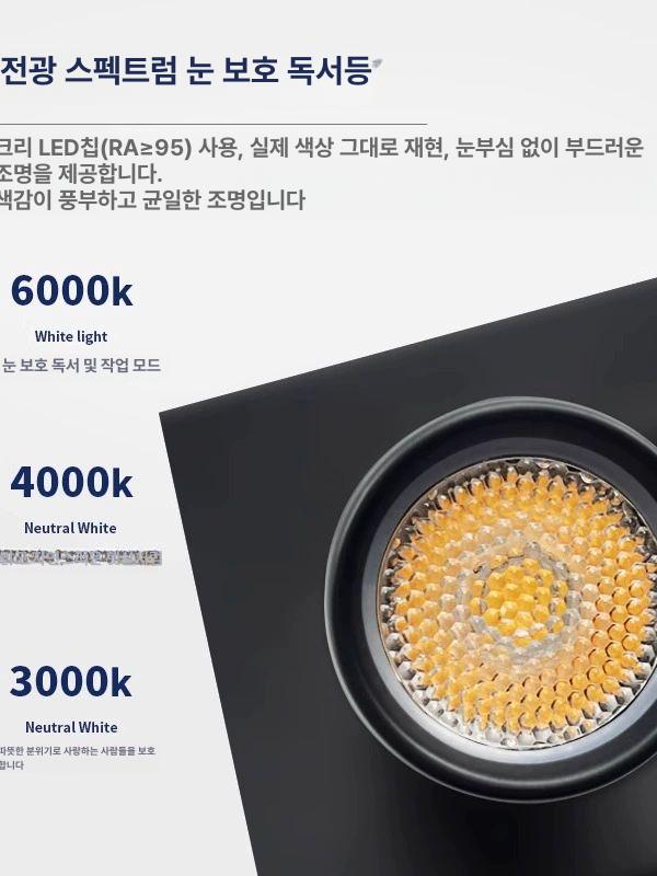 스위치형 LED 벽등 니켈 컬러 골드 스위치 침대독서등 자석 스위치+USB+Type-C 무광블랙 3w - 상세 이미지 4