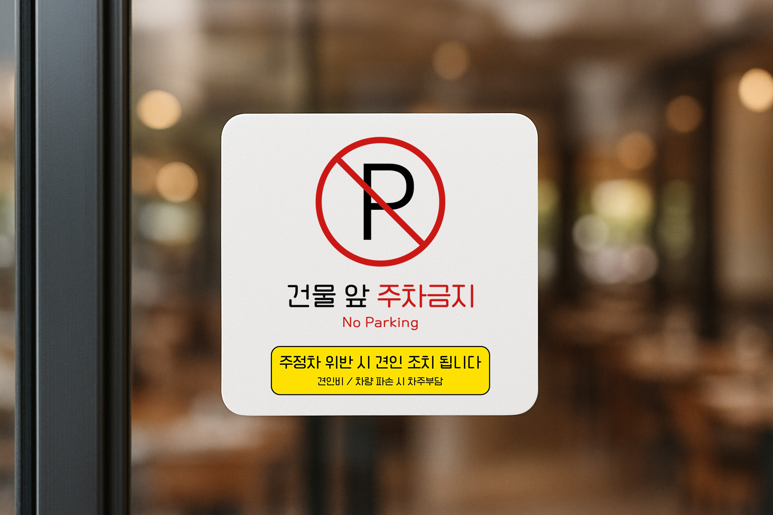 건물 앞 주차금지 출입구 상가 사무실 278 100x100 - 상세 이미지 3