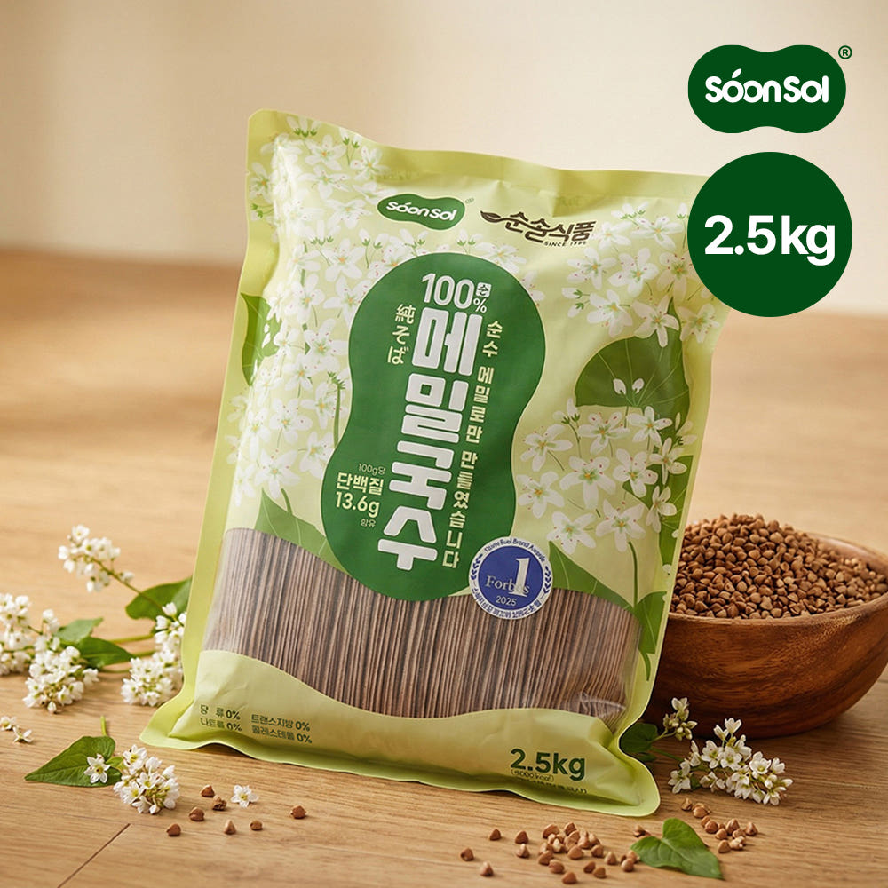 순솔 메밀면 100% 순메밀 2.5kg 가격 비교 순솔 순솔 메밀면 100% 순메밀 2.5kg