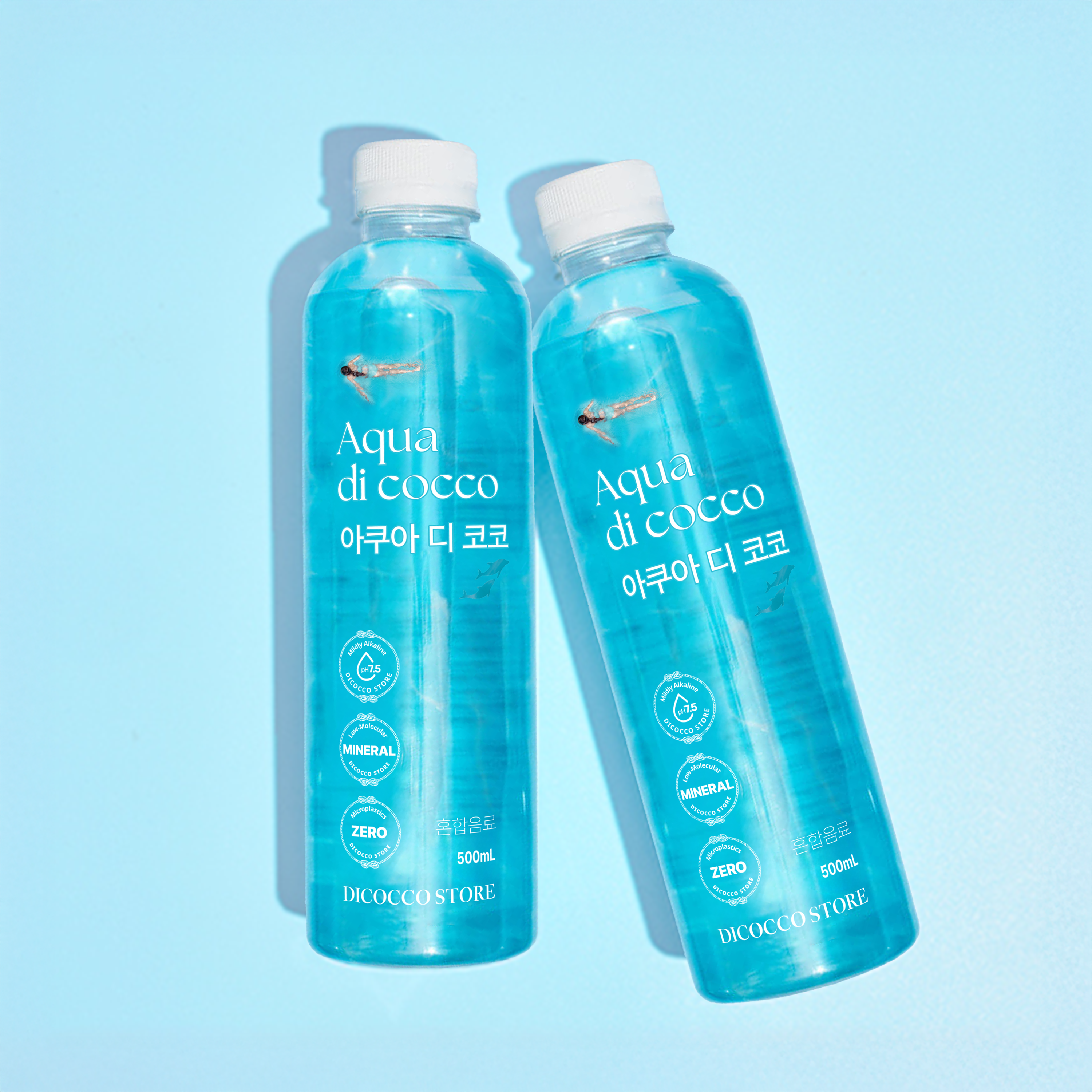 아쿠아디코코 미네랄 워터 약알칼리수 [원산지 국산] 500ml, 20개 이미지 8
