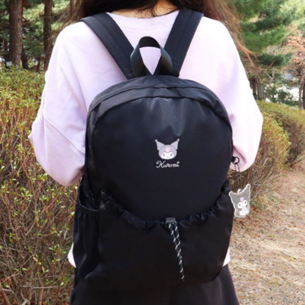 여자 나일론 미니 백팩 가벼운 스트링 일본여행 백팩 - 상품 이미지