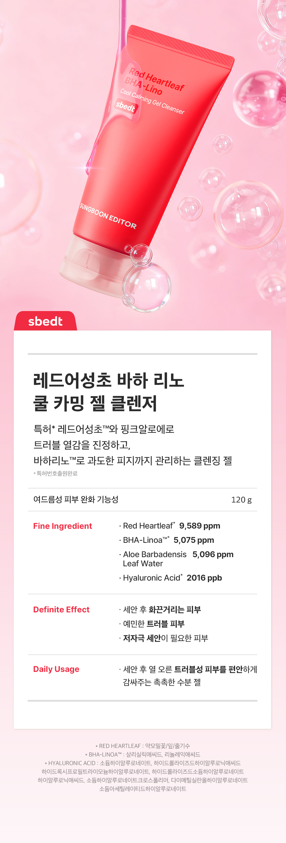sungboon editor green tomato cleansing foam