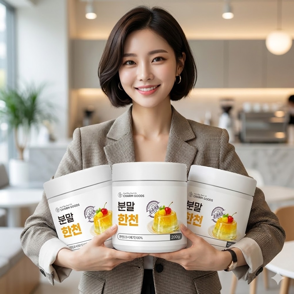 분말 한천 꼬시래기 한천가루 200g 3개 - 상품 이미지