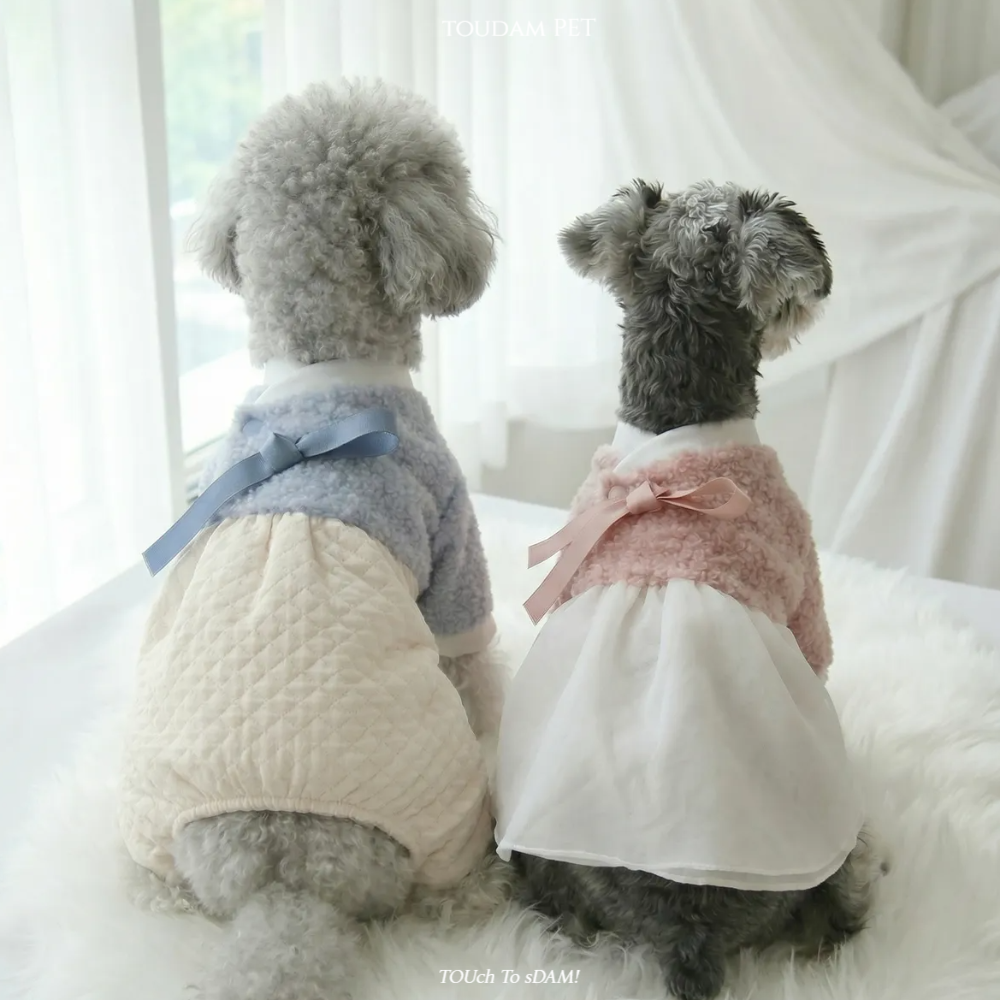 뚜담펫 강아지설날옷 강아지 한복 고양이 설날 한복 - 상세 이미지 5