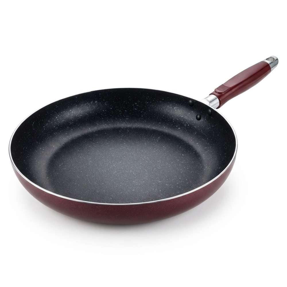 가벼운 대형 마블 스톤 코팅 업소용 후라이팬 34cm - 메인 이미지