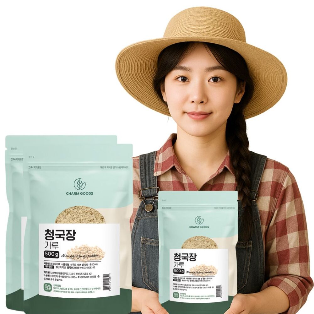 국산 청국장가루 청국장분말 효능 + 스푼 1.5kg, 1개 - 상품 이미지