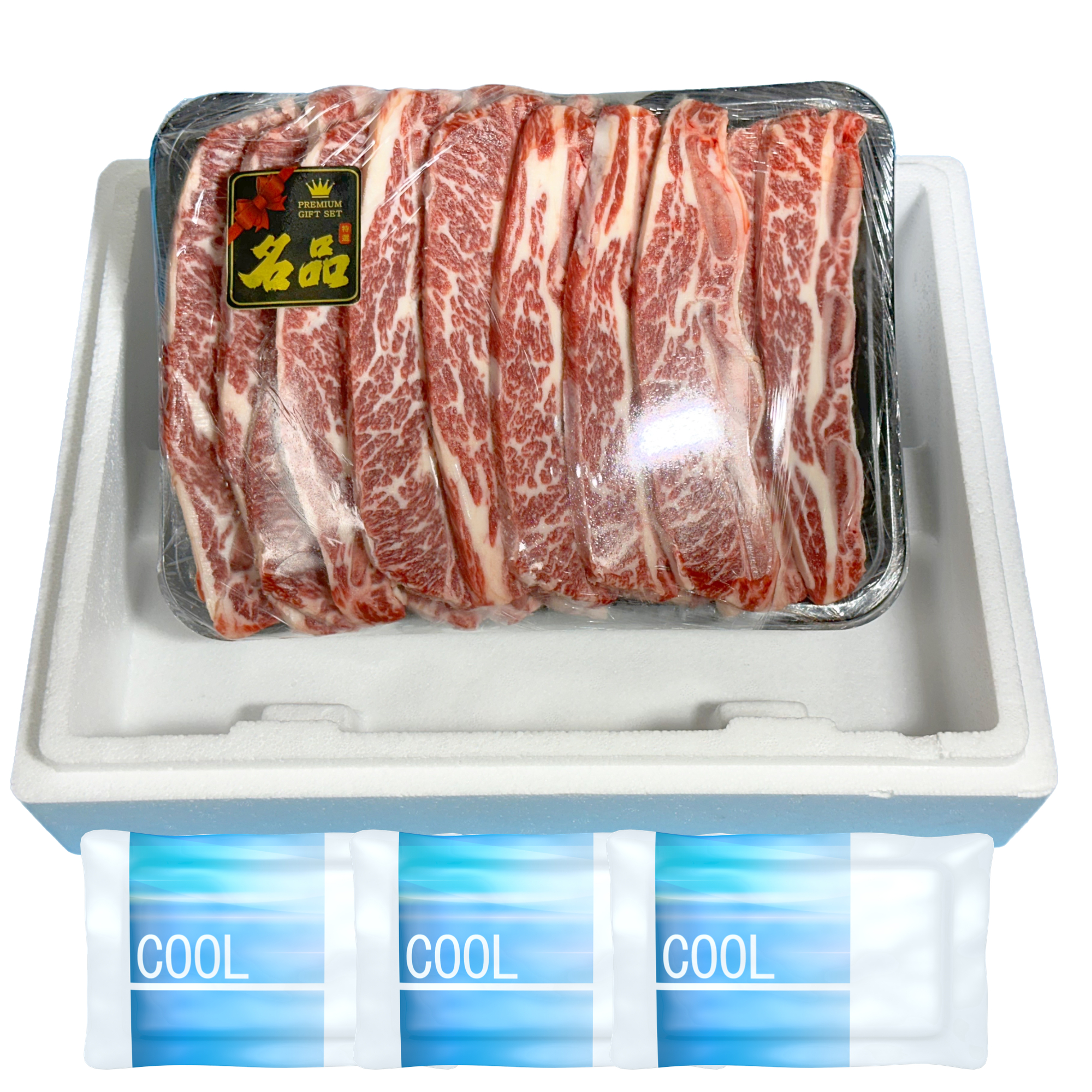 미국산 LA갈비 2kg / 엑셀 초이스 등급 / 프리미엄 갈비 선물세트 - 상세 이미지 4