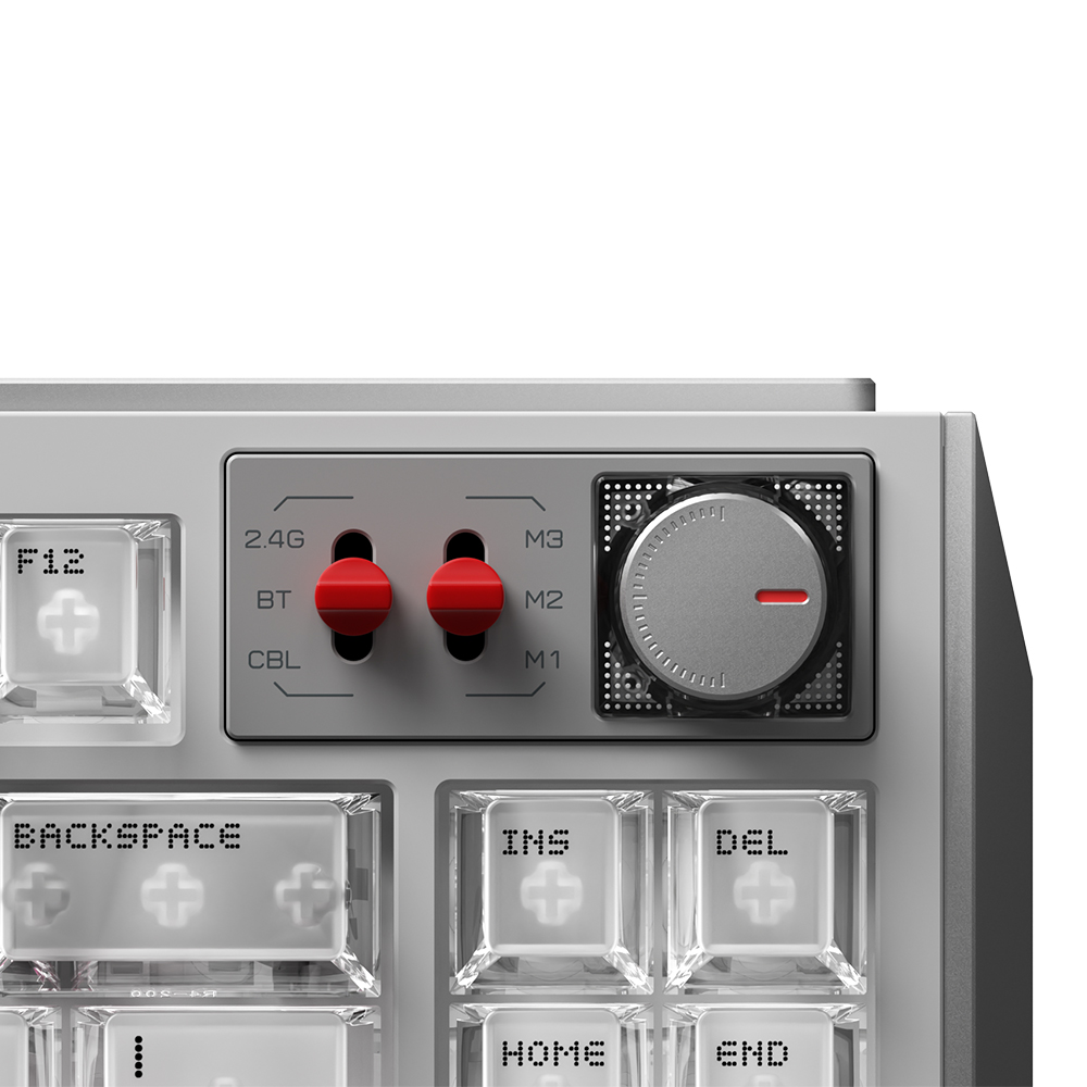 NUPHY WH80 기계식키보드 자석축 유무선 8K 래피드 트리거 노바 화이트, 마그네틱 제이드 드래곤N - 상세 이미지 4