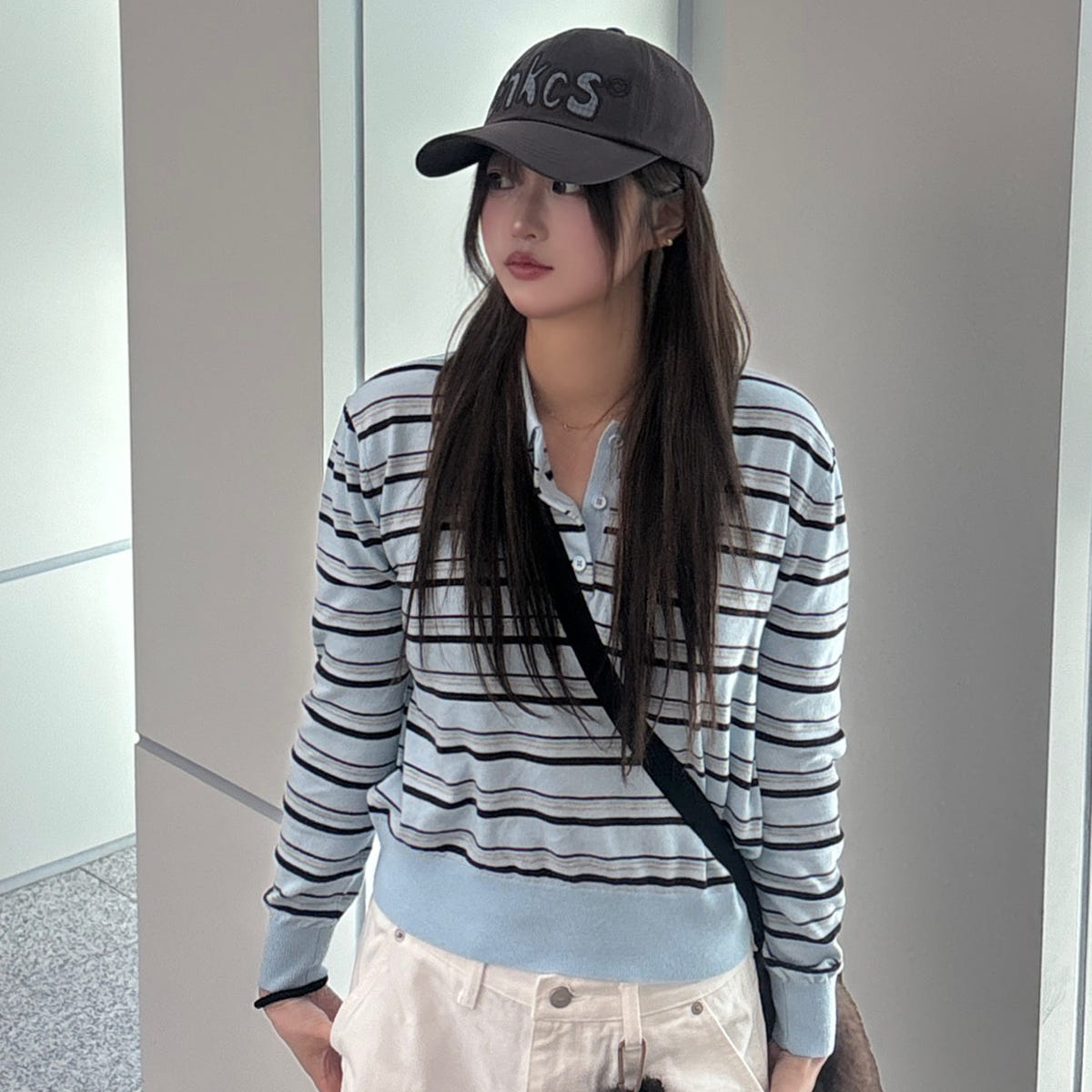 로엠 스트라이프 카라 스웨터 RMKAG12RT1 가격 비교 roem 로엠 스트라이프 카라 스웨터 RMKAG12RT1
