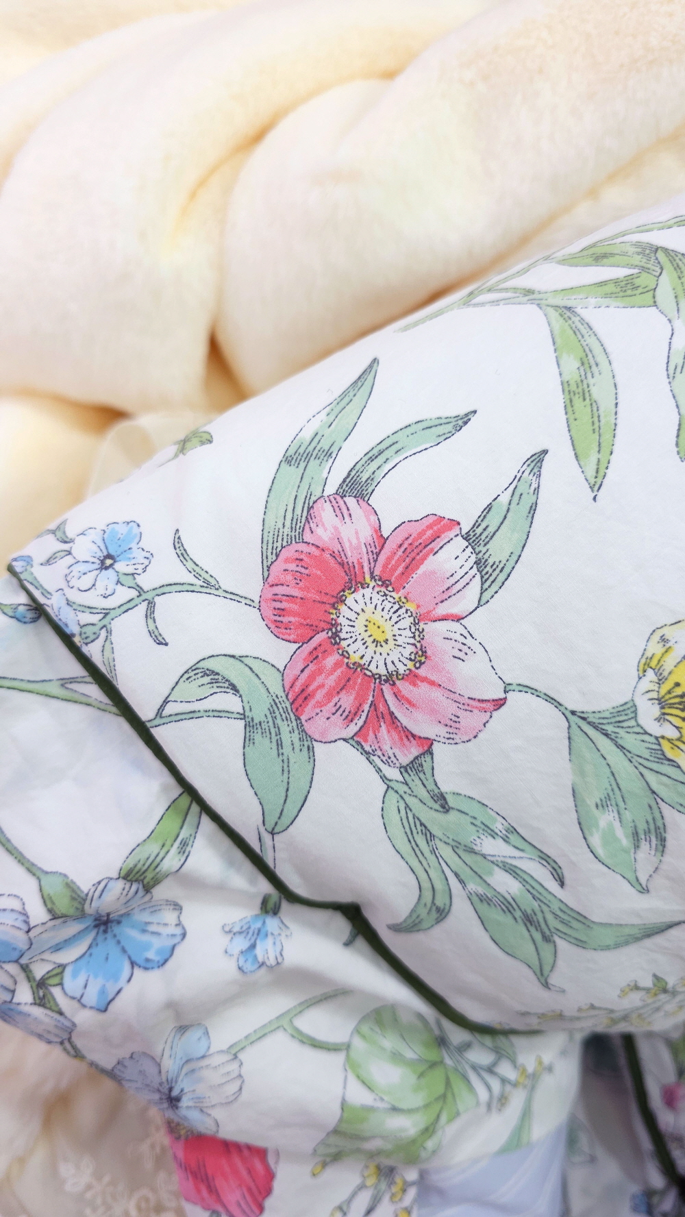 플라워침구세트 신혼이불 호텔 라지킹이불 세트 사계절 침구류