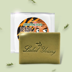 라벨영 피부결점케어/피부진정/문제성피부추천/병풀함유 호랑이비누/세안비누 솔직 후기 | 피부 타입별 분석 - 상품 이미지 1