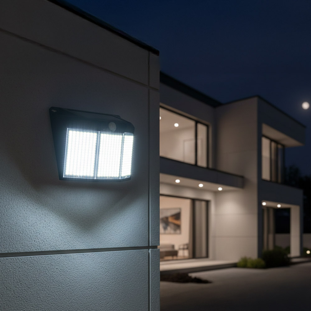 솔라콤 LED 태양광 센서등 조명 태양열 정원등 가로등 일체형