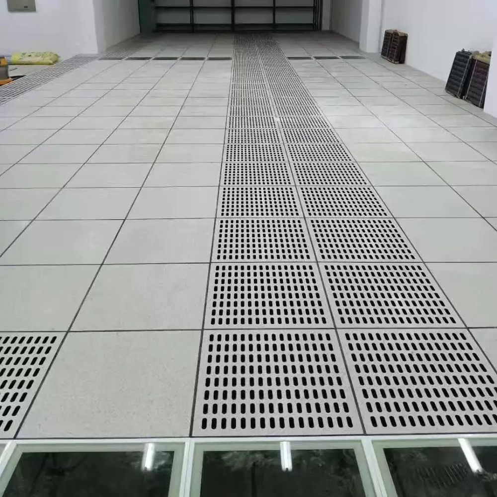 억세스플로어 악세스플로어 바닥타일600x600 전도성타일 바닥 A. 일반 30 35 환기판 - 상세 이미지 3