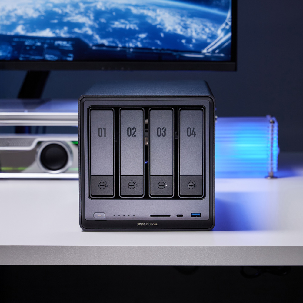 유그린 고성능 나스 2베이 NAS DXP2800 + 아이언울프 나스용 하드디스크 8TB x 2ea 상품 이미지 3