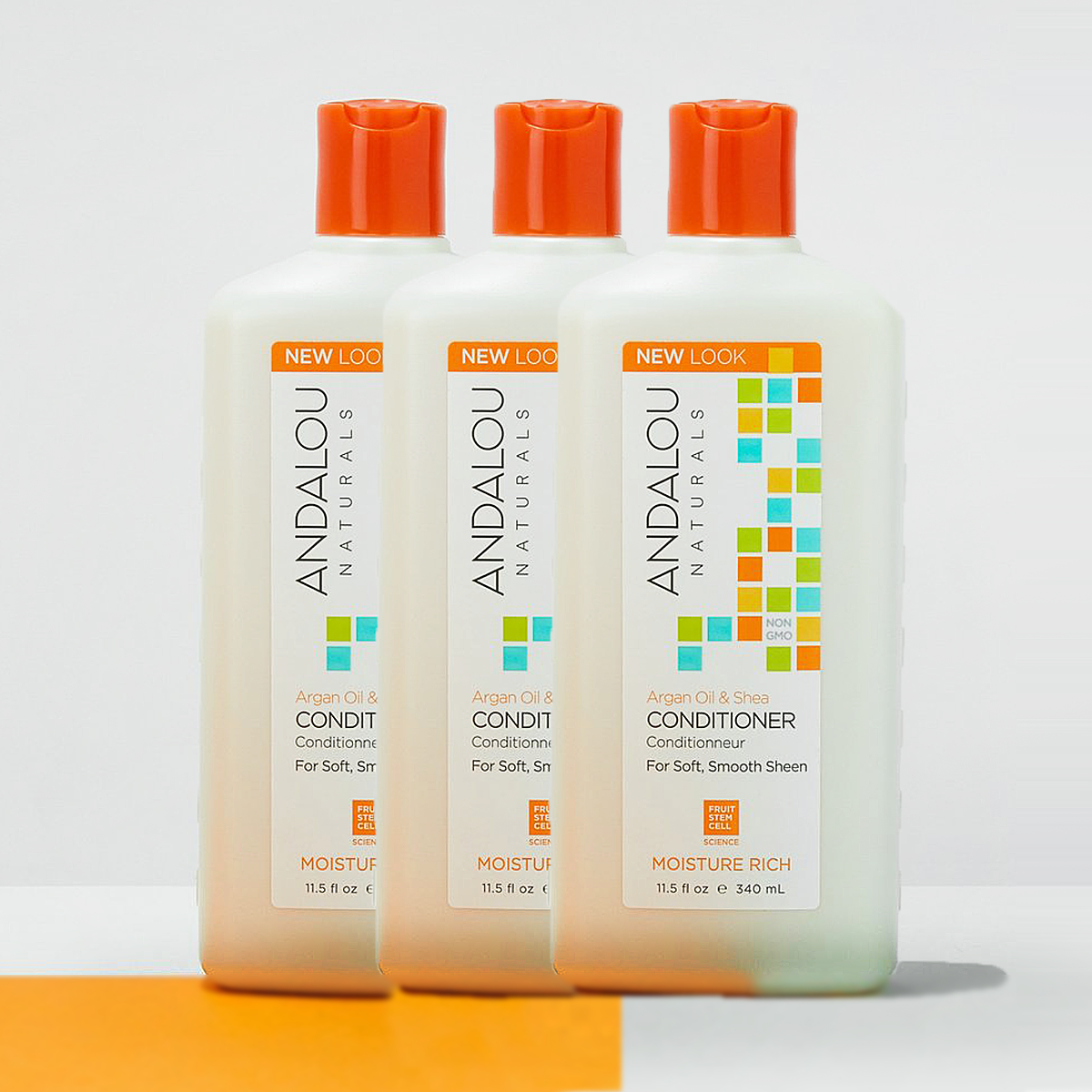 안달로우 아르간 오일 극손상모발 린스 컨디셔너 340ml, 3개 - 상품 이미지