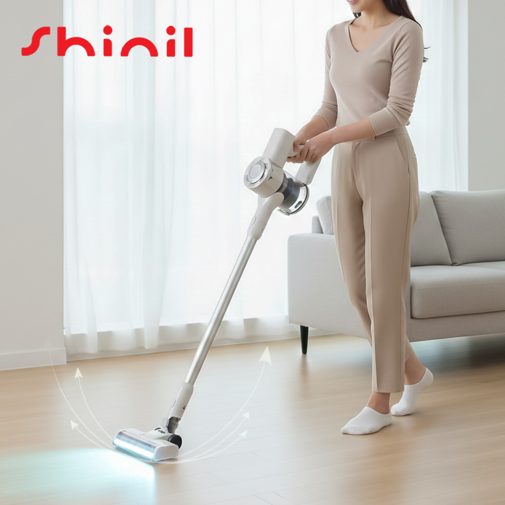 신일 LED 무선청소기 진공 가벼운 스틱 원룸 핸디형 대용량배터리 초경량 - 상품 이미지