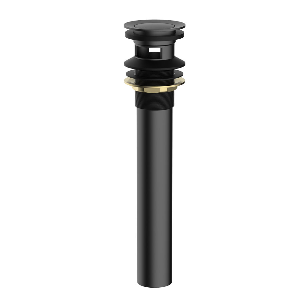 폰타나 TF-G8109B 블랙 자동폽업 오바 세면대부속 - 상품 이미지