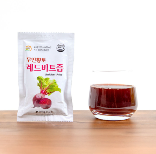 무안황토식품 100% 전남무안산 무첨가 레드 비트즙 100ml 저온착즙 30포, 1개 - 상세 이미지 5