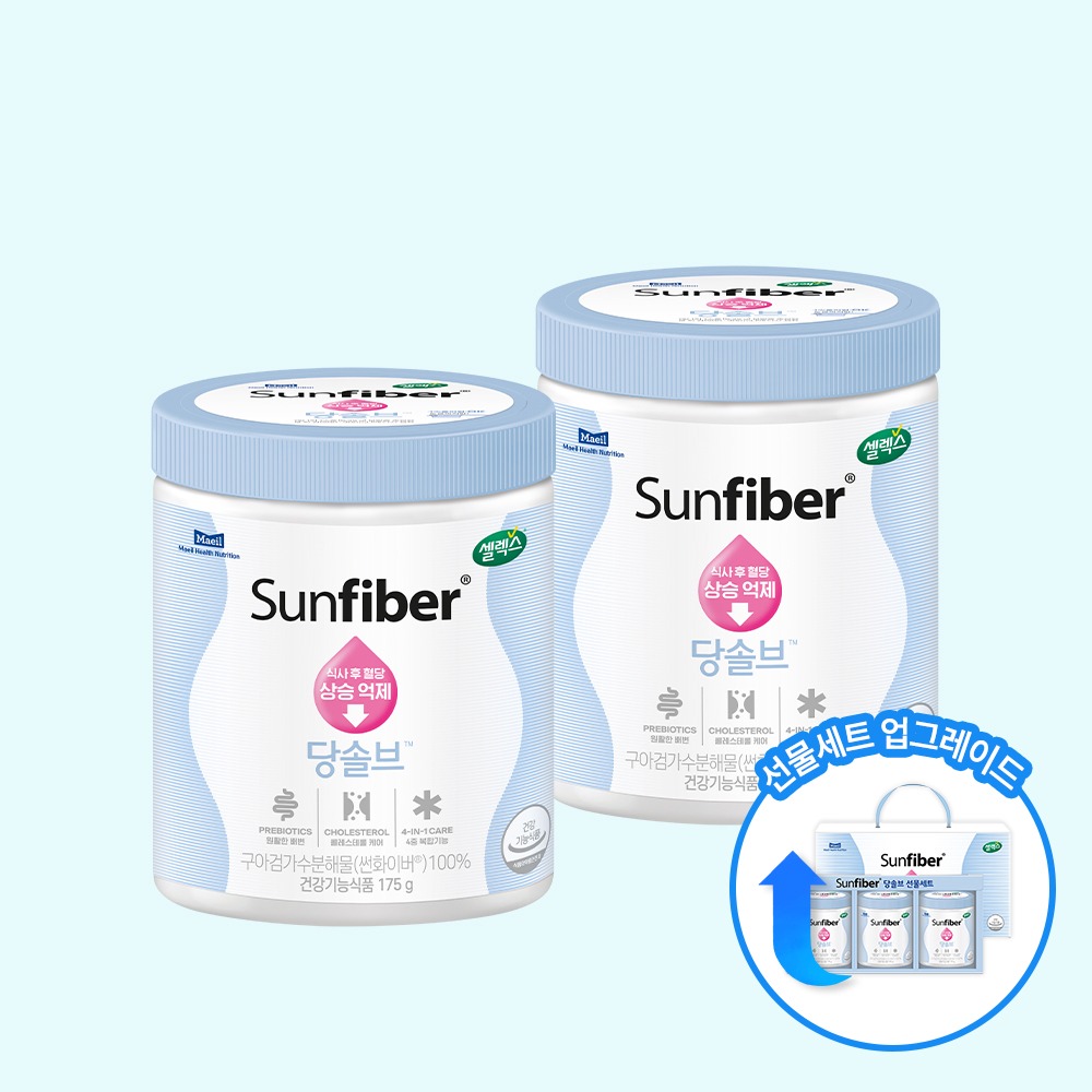 셀렉스 썬화이버 당솔브 혈당케어 175g, 2개 제품 이미지