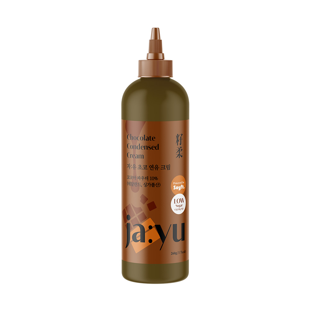 JAYU 자유 저당 초콜렛 초코연유크림 260g - 상세 이미지 5