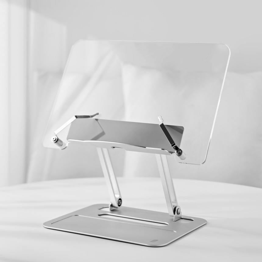 프로살림 투명 독서대 각도 높이 조절 책 받침대 거치대 북 스탠드 컨시어북 사진 1