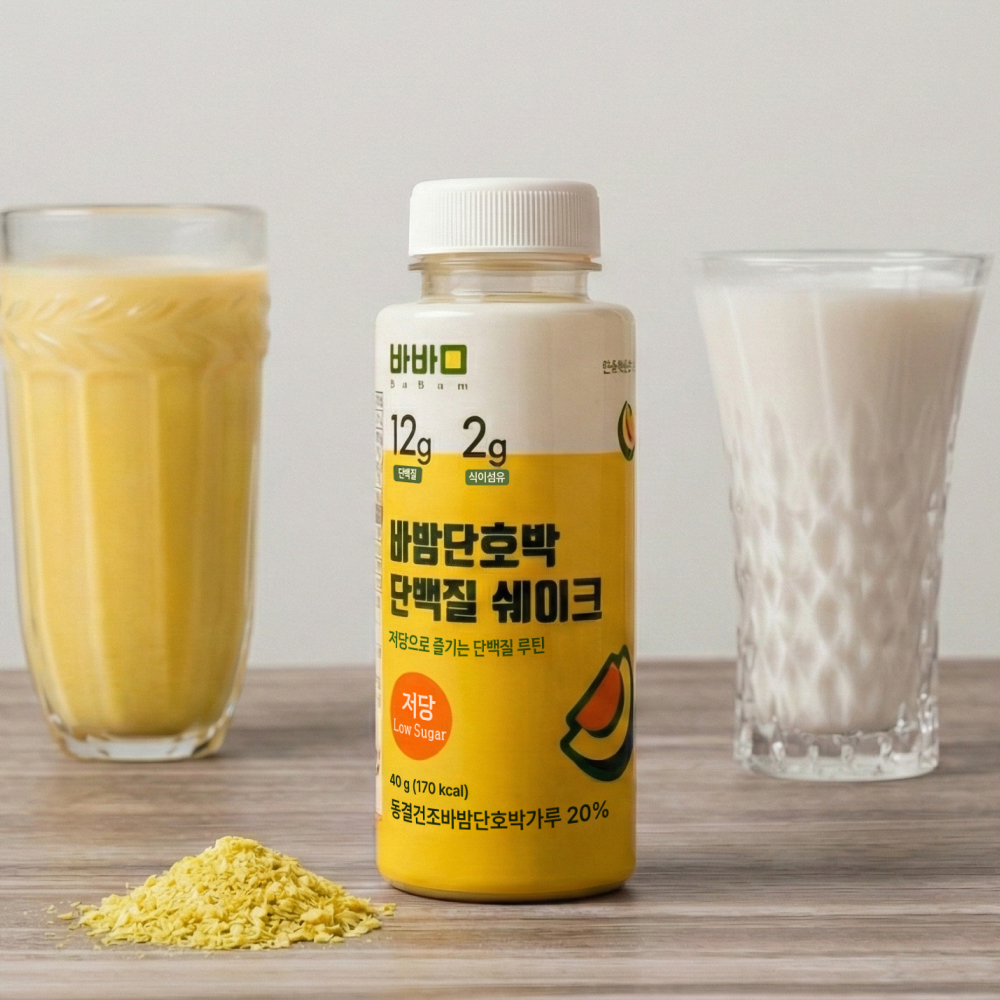 바밤 단호박 단백질 쉐이크 저당 프로틴 40g, 14개 제품 이미지