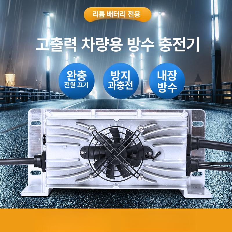 지게차 충전기 캠핑카 납산 배터리 스태커 골프카트 점프 24v20a - 상세 이미지 3
