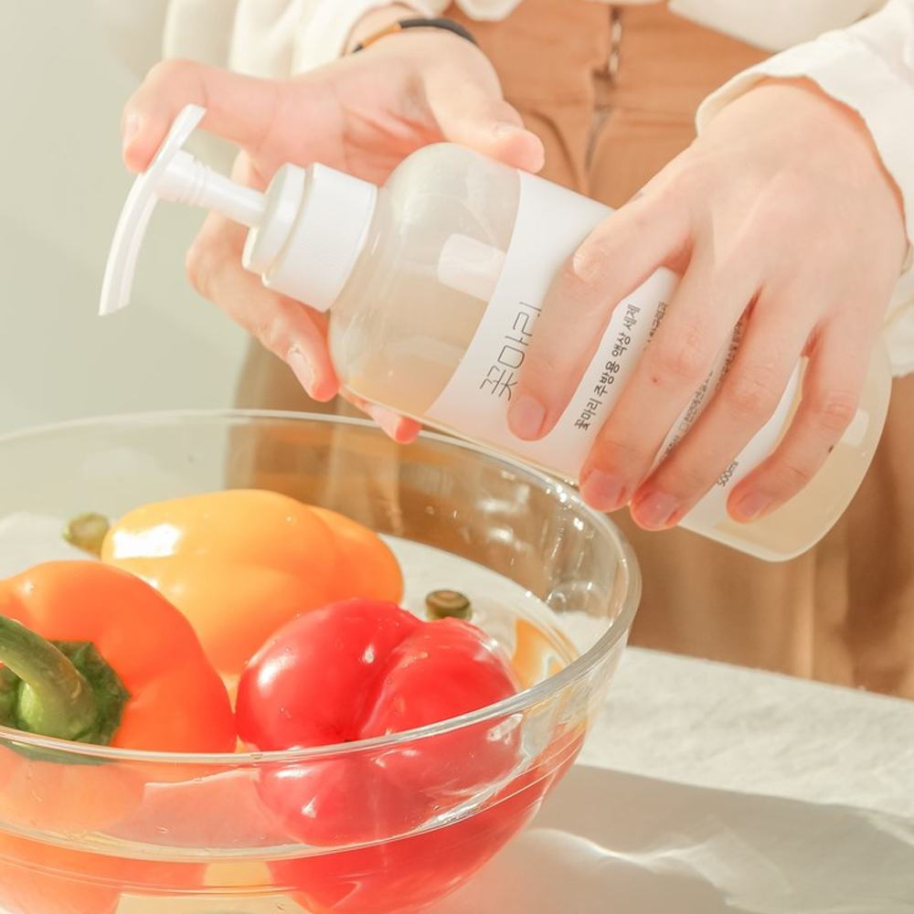 꽃마리 버블 핸드솝 300ml + 리필 450ml 자연유래 핸드워시 - 상세 이미지 3