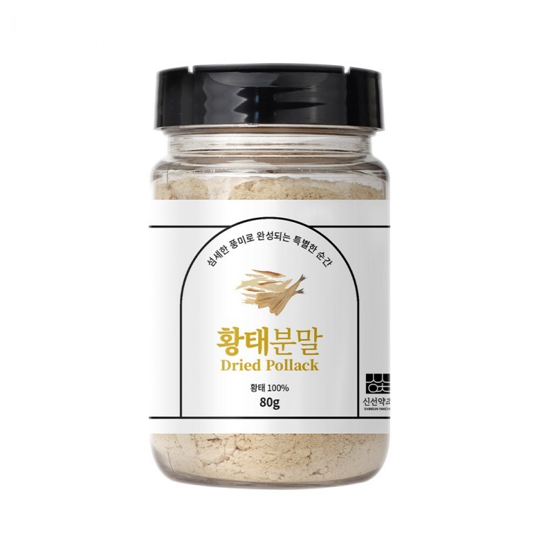 신선약초 황태분말 80g 가루 차 - 상품 이미지
