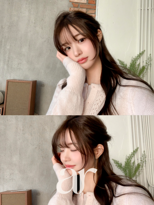 펀칭 울 니트 가디건 cd3605 이미지 8