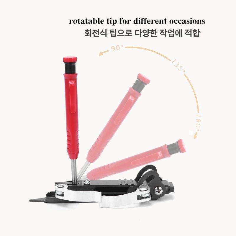 목공용 마킹펜 콤파스 다기능 컴퍼스 서피스게이지 제도용 라인 마킹 펜 - 상세 이미지 5