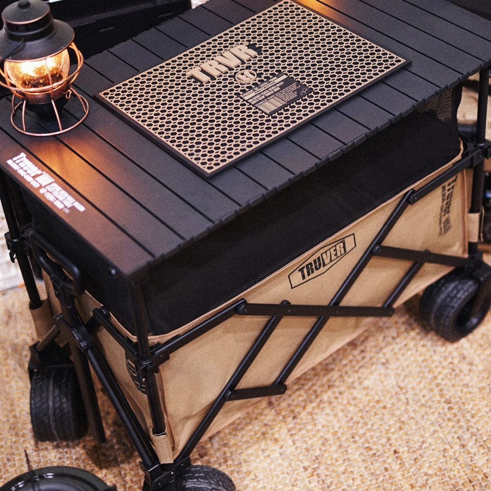 트루버 캠핑용웨건 2단접이식카트 수레 캐리어 대형