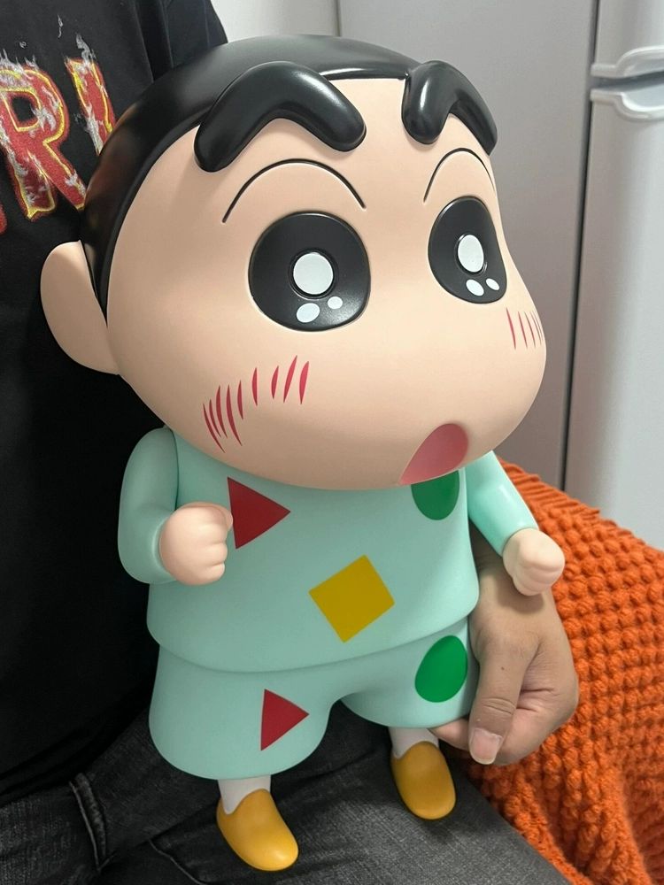 짱구 대형 피규어 40cm 크레용신짱 모델 선물 거실 침실 업소 장식 인테리어 흰둥이 28cm - 상세 이미지 4