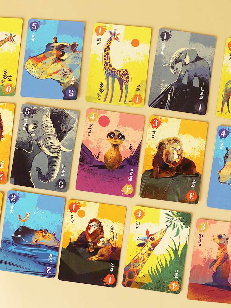 [만두게임즈] 보츠와나 패밀리 보드게임 심리 카드 게임 이미지 4