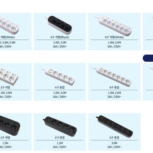엘리펀탭 자동소화 멀티탭 인테리어 디자인 멀티탭 4구 콘센트 올블랙 1.... 실사용 후기 | 효과 있을까? - 상품 이미지 4